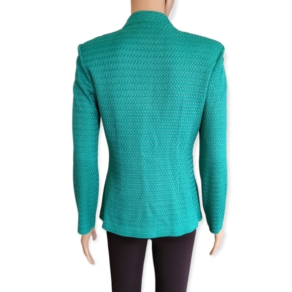 Misook Green Blazer with matching Shell Tank - Picture 4 of 13